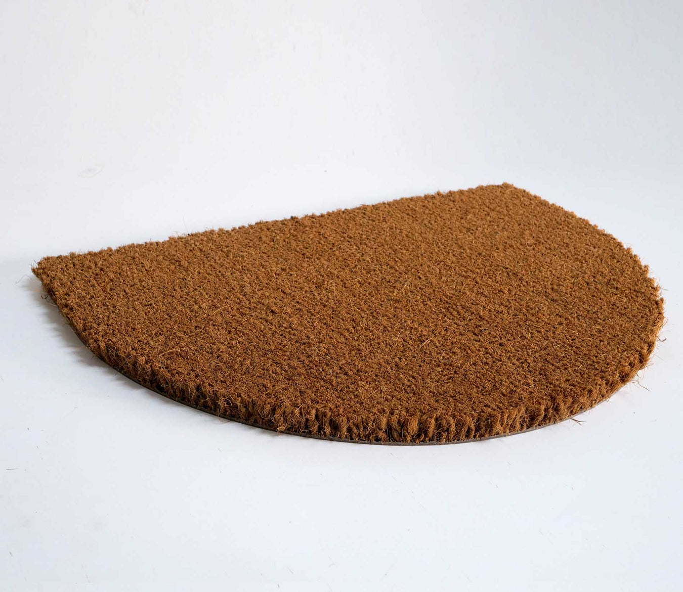 Fußmatte halbrund aus Kokos für innen
