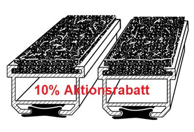 Alu-Profilmatte 23 mm (Light) mit Nadelfilz Standardgrößen - Josef Becker, BECKLAND-Erzeugnisse GmbH & Co. KG